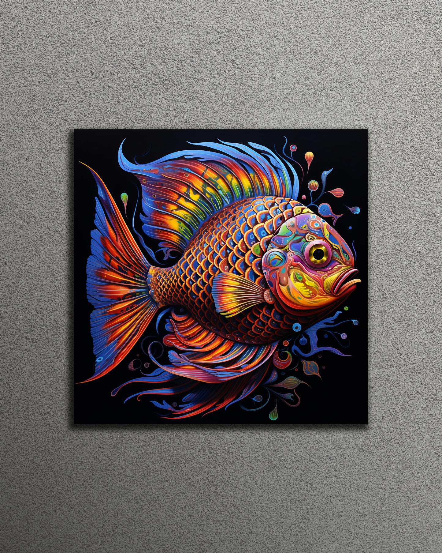 Colorful Fish Art