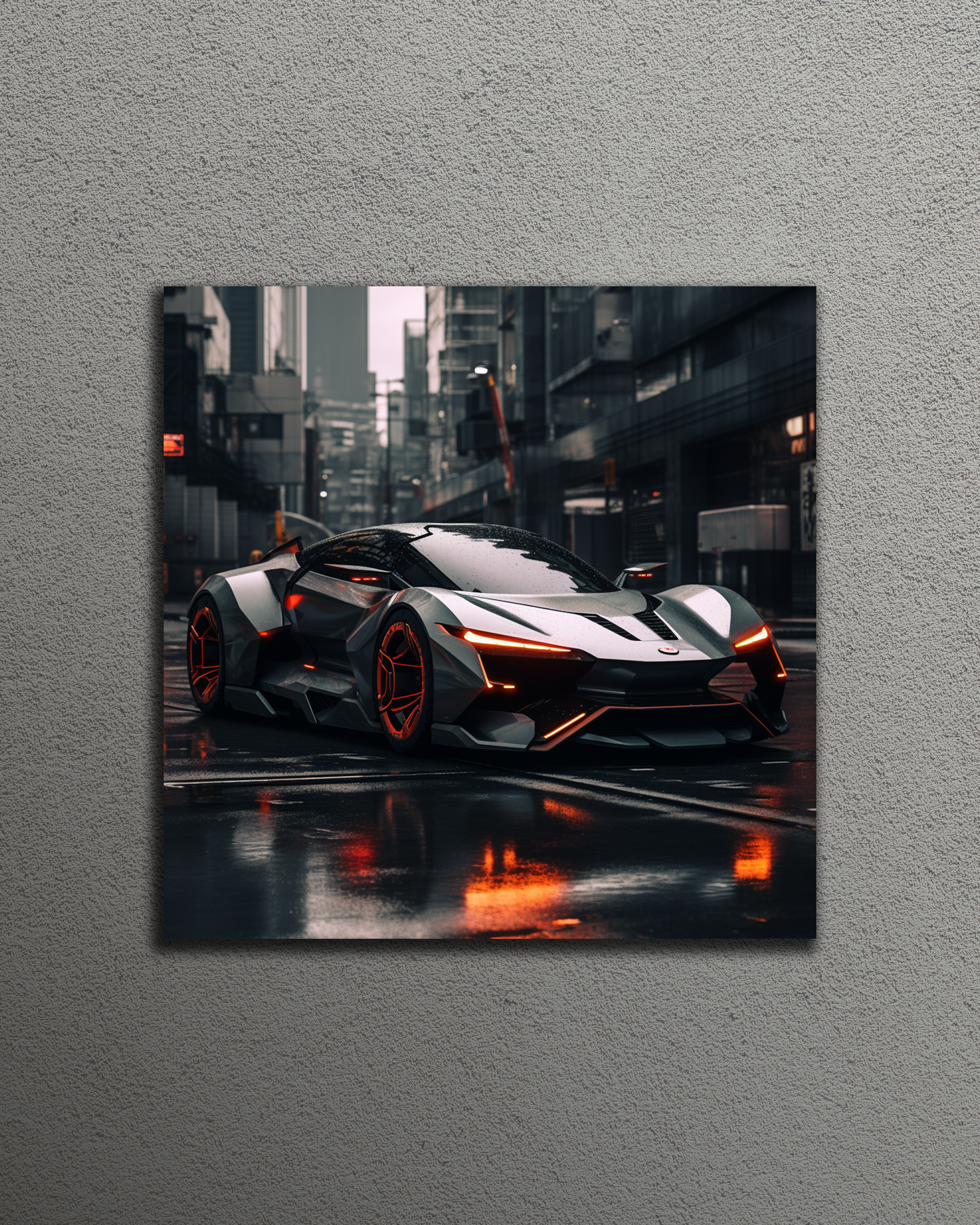 Cyberpunk Sport Car