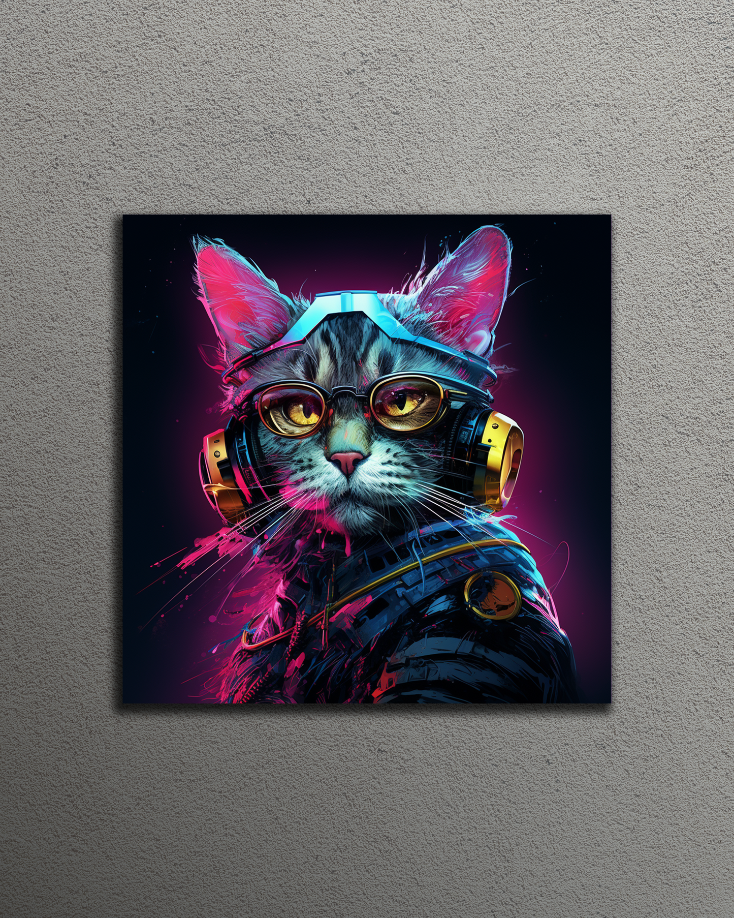 Headphones Cat