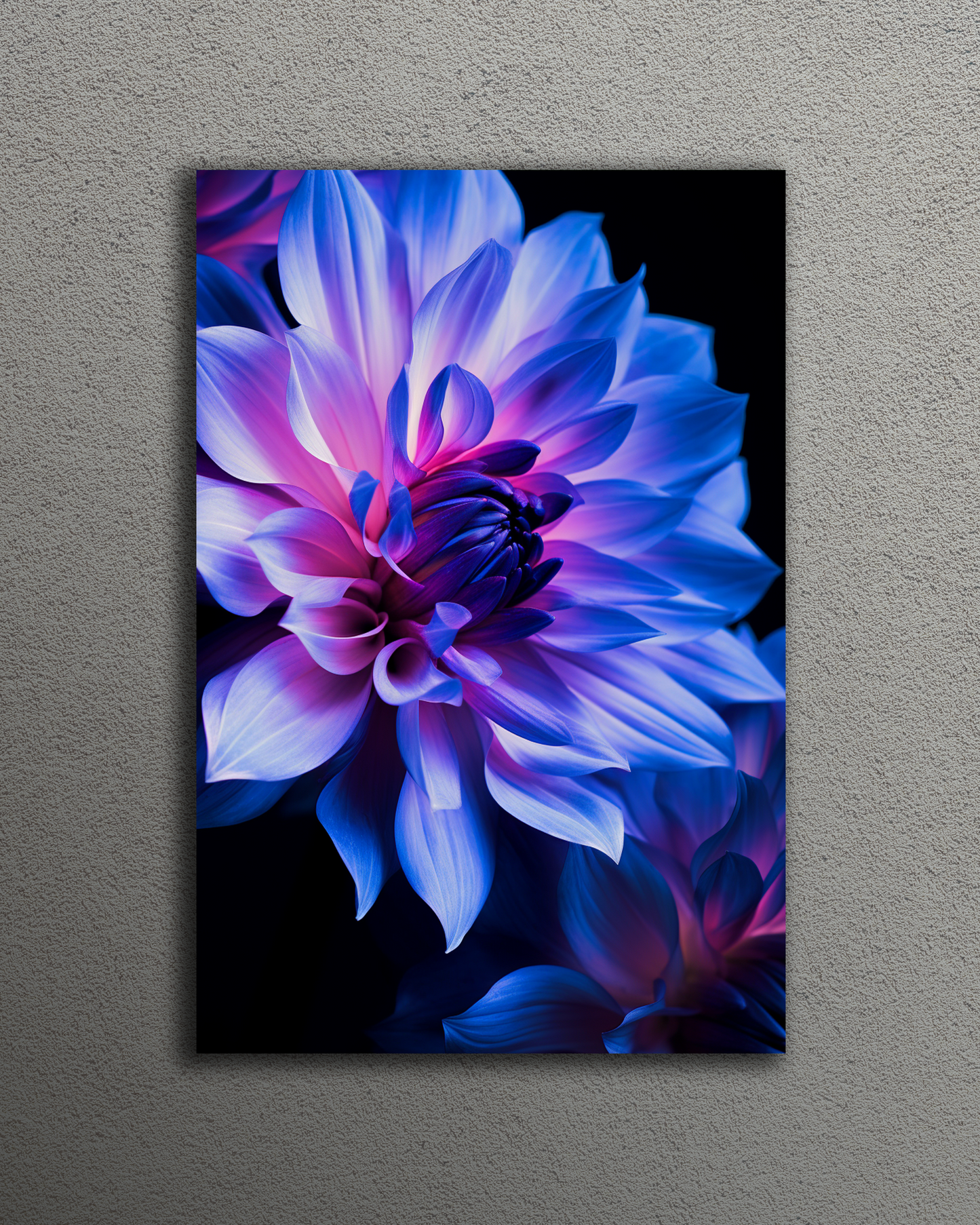 Blue & Purple Flower