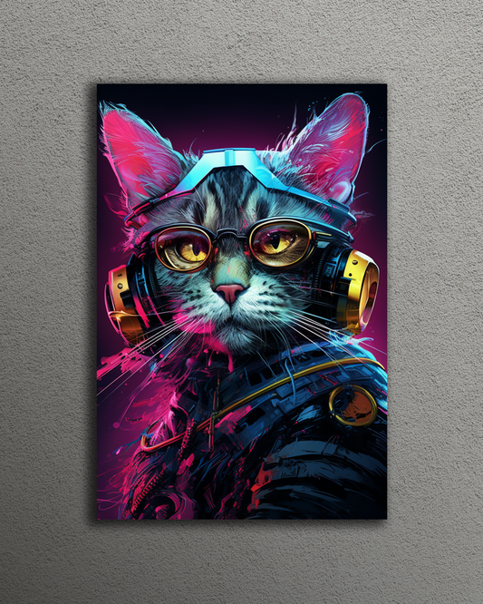 Headphones Cat